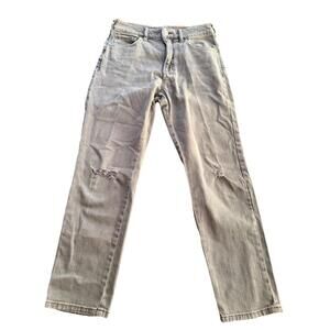Pilcro Anthropologie Women’s Jeans Size 25 Gray Straight Leg